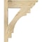 Ekena Millwork Merced Rough Sawn Traditional Outlooker, Douglas Fir, 6"W x 18"D x 22"H OUT06X18X22MRC01RDF - alternate 2